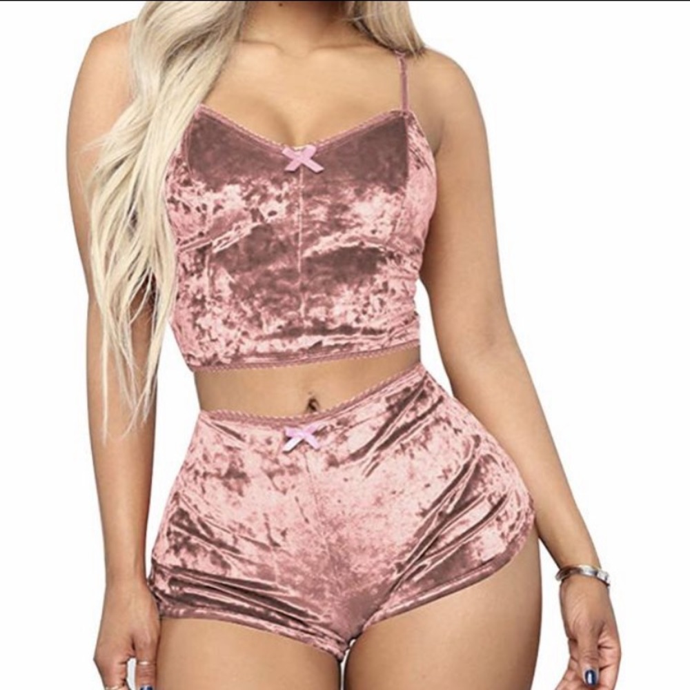 Crop top and Short set